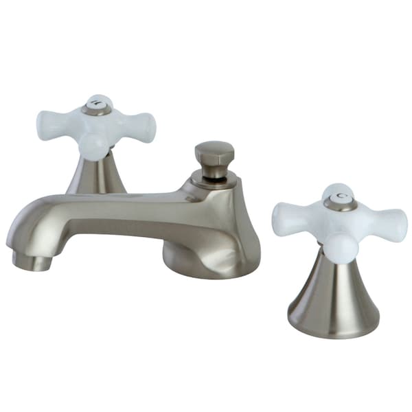 KS4478PX 8" Widespread Bathroom Faucet, Brushed Nickel